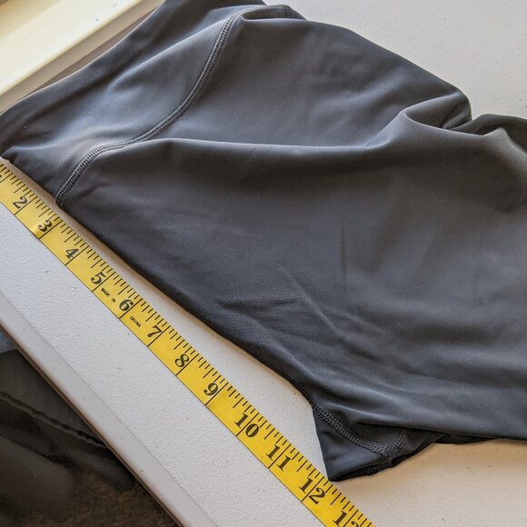 Under Armour black capri leggings with neon green accents - Picture 9 of 11